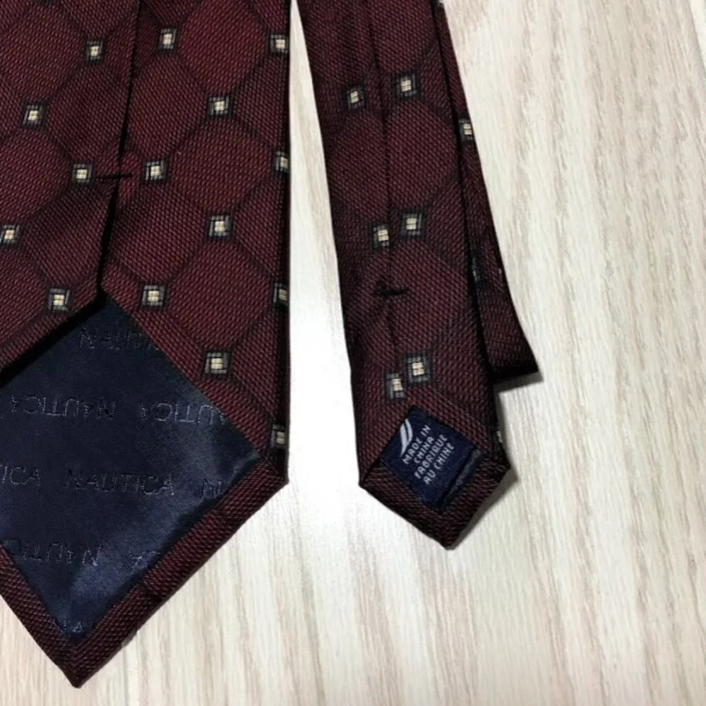 Nautica 100% Imported Silk Neck Tie Classic Design